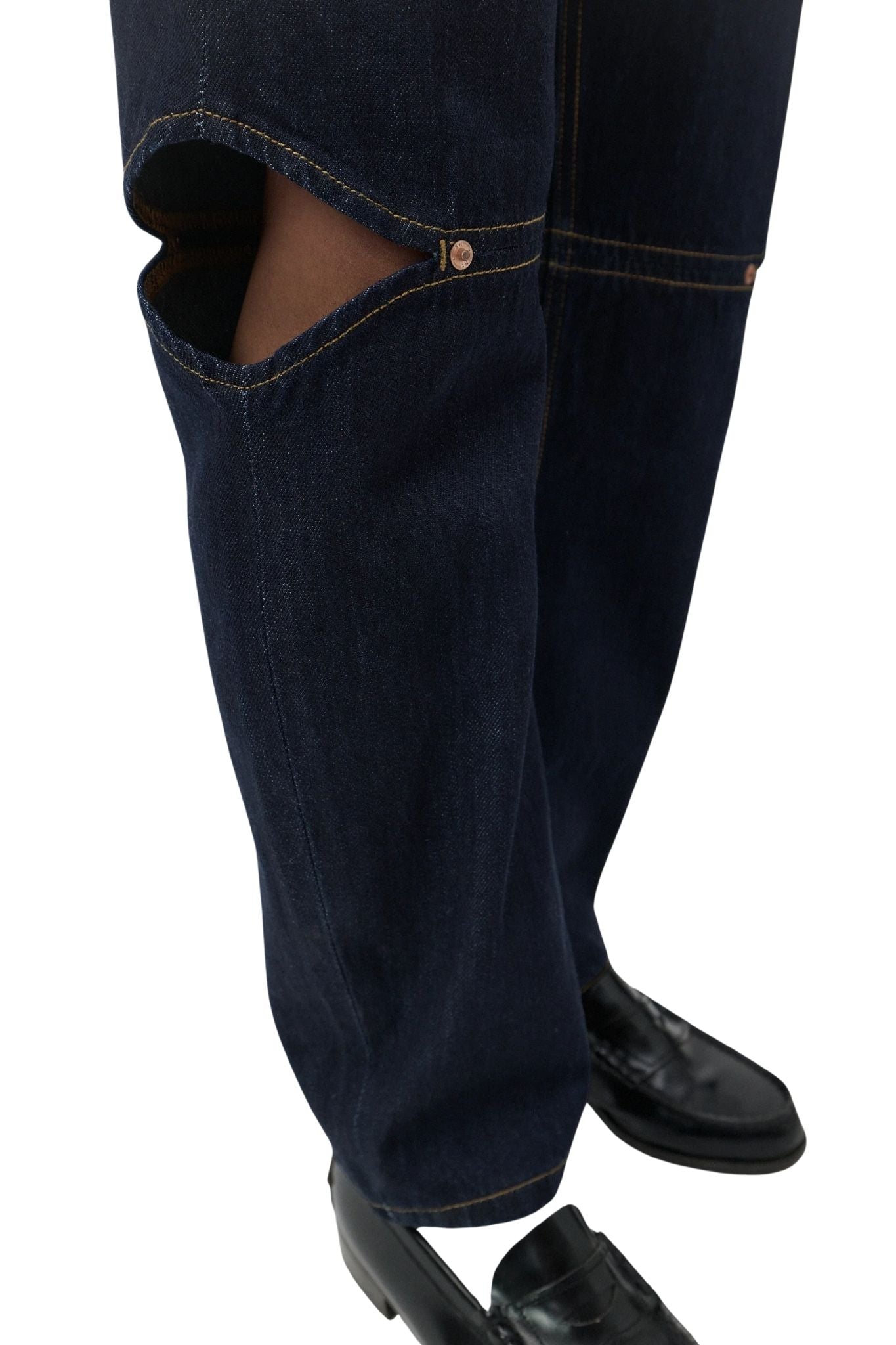 Still Here Cowgirl in Indigo Indigo - Vermillion