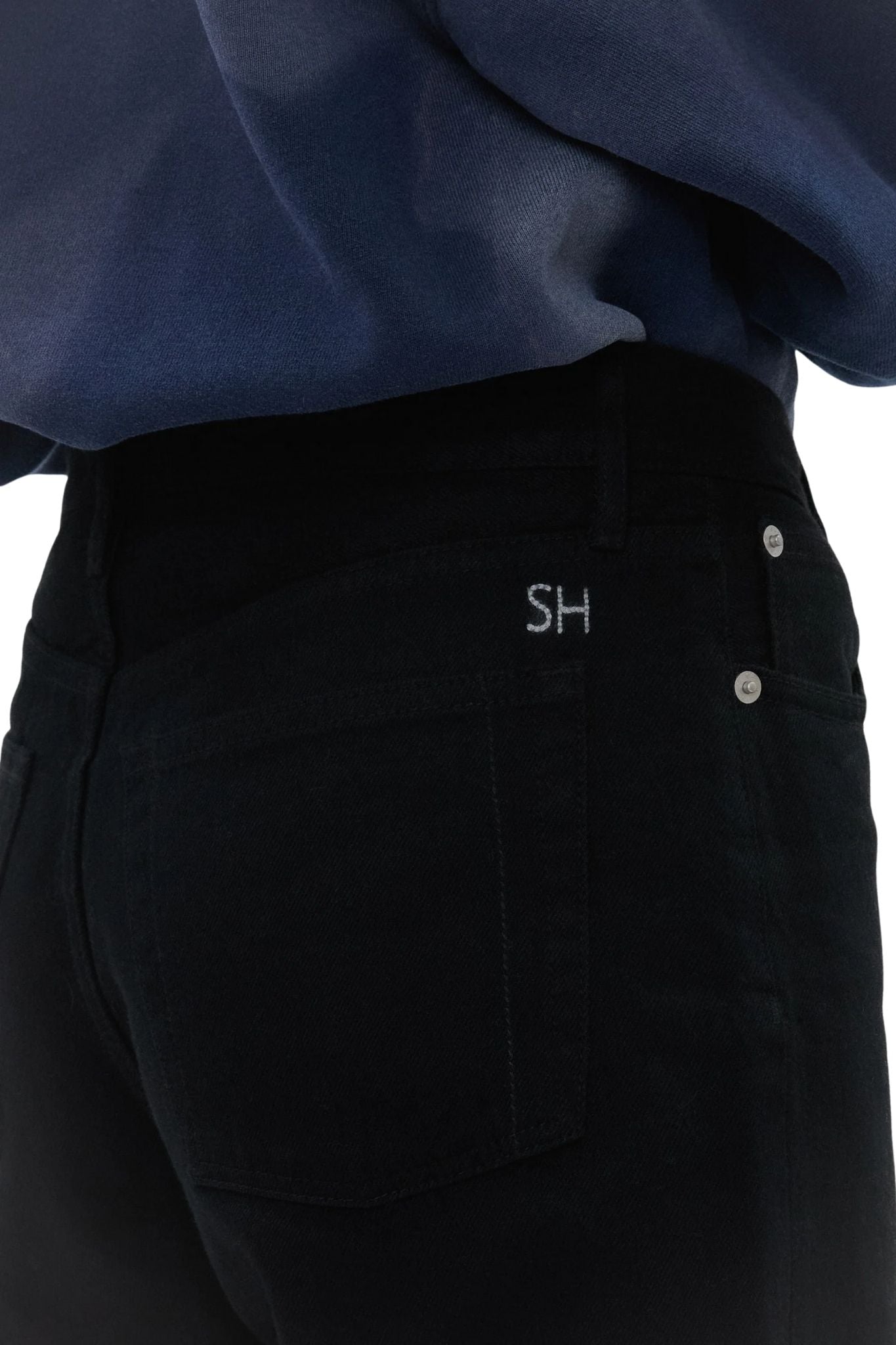 Still Here Everyday in Black Black - Vermillion