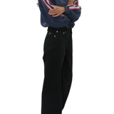 Still Here Everyday in Black Black - Vermillion