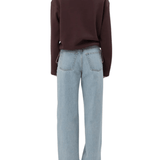 Still Here Rec Pullover in Chocolate Brown - Vermillion