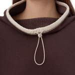 Still Here Rec Pullover in Chocolate Brown - Vermillion