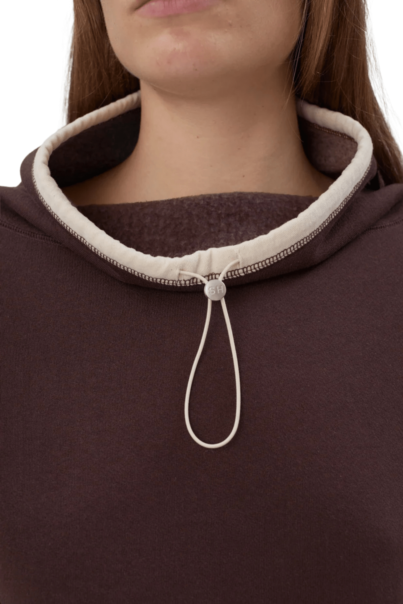 Still Here Rec Pullover in Chocolate Brown - Vermillion