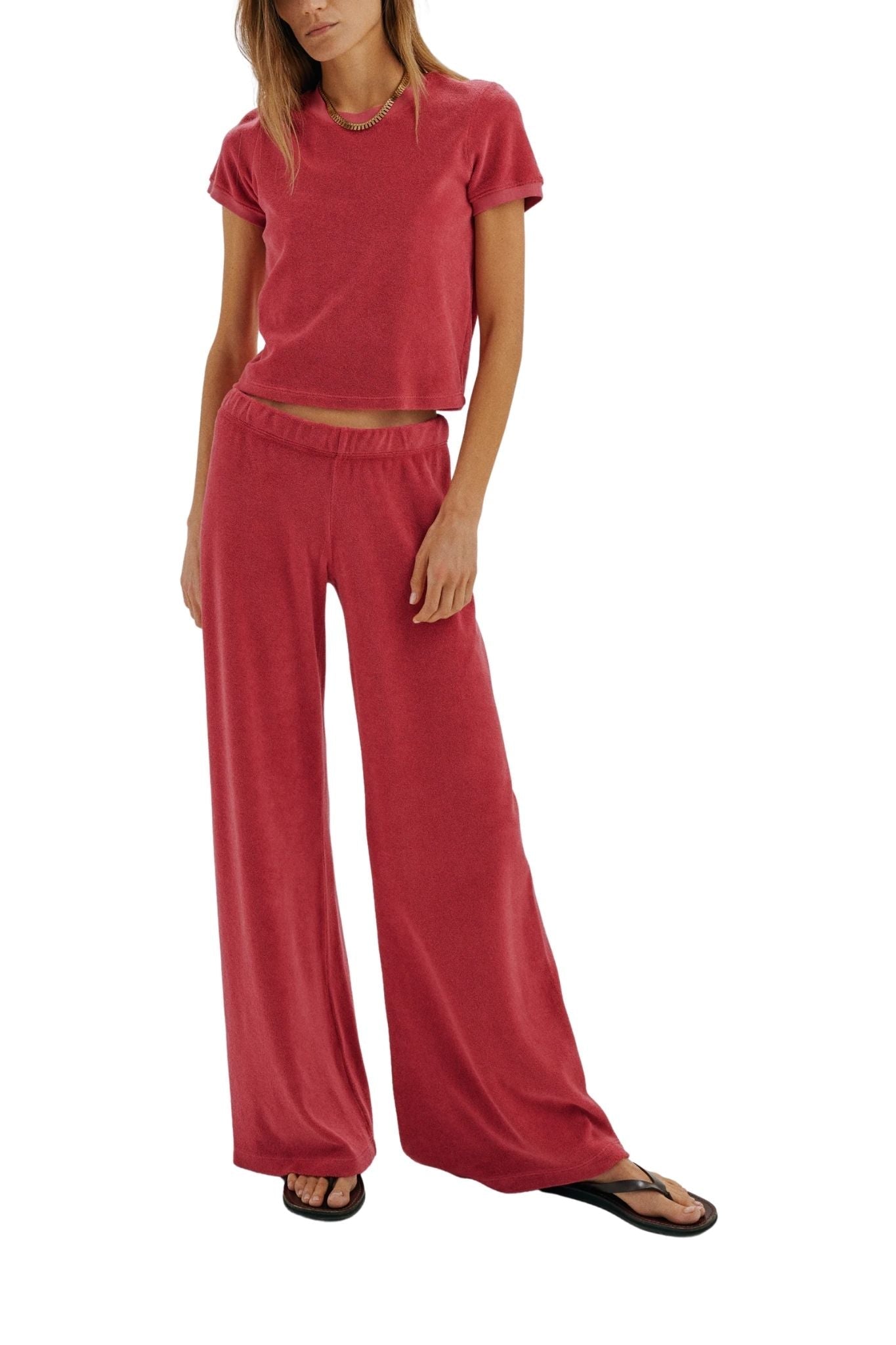Suzie Kondi Carpi Tee - Vermillion