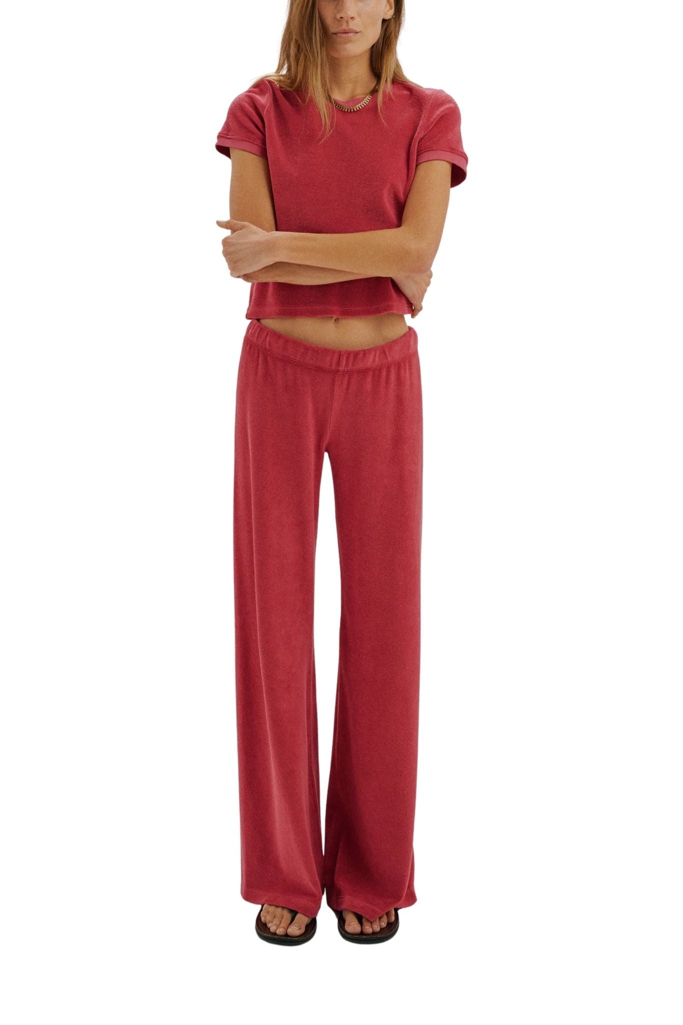 Suzie Kondi Carpi Tee - Vermillion