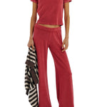 Suzie Kondi Carpi Tee - Vermillion