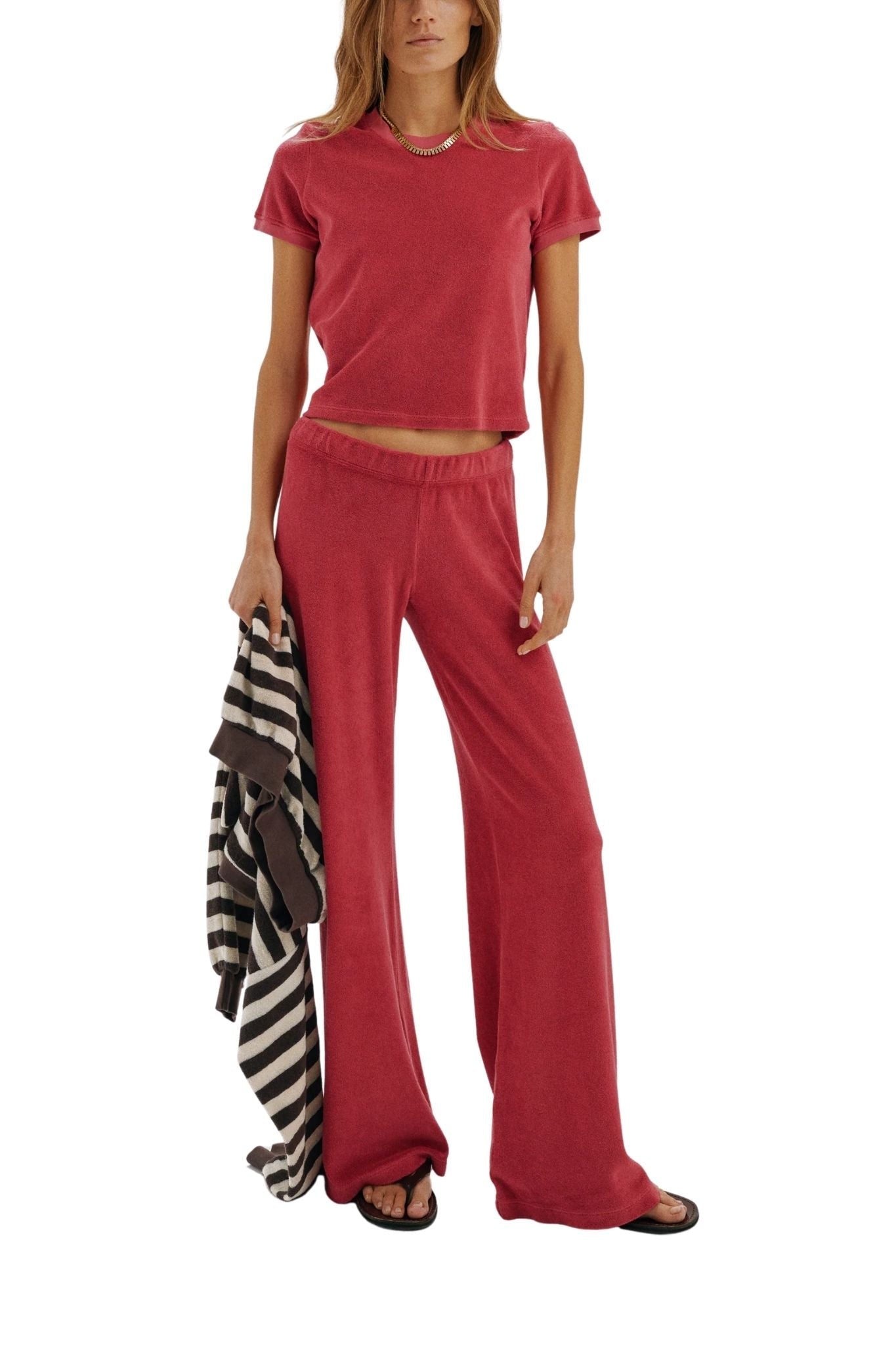 Suzie Kondi Carpi Tee - Vermillion