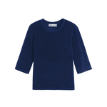 Suzie Kondi Corfu Elbow Sleeve Crew - Vermillion