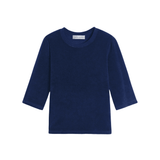 Suzie Kondi Corfu Elbow Sleeve Crew - Vermillion