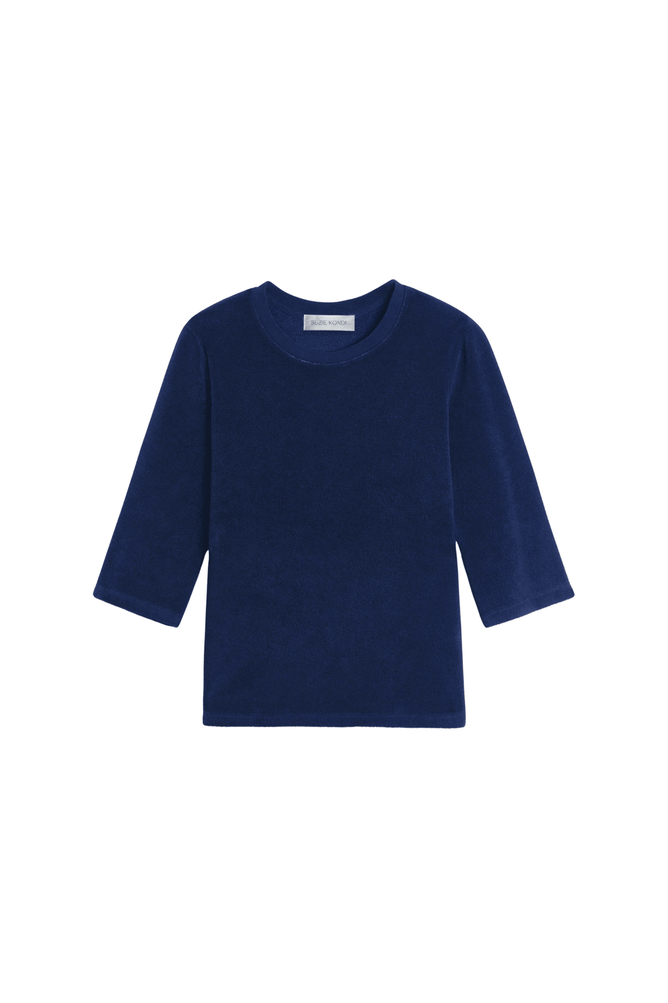 Suzie Kondi Corfu Elbow Sleeve Crew - Vermillion
