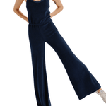 Suzie Kondi Elma Tank Flare Leg Jumpsuit - Vermillion