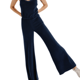 Suzie Kondi Elma Tank Flare Leg Jumpsuit - Vermillion