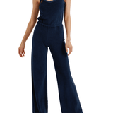 Suzie Kondi Elma Tank Flare Leg Jumpsuit - Vermillion