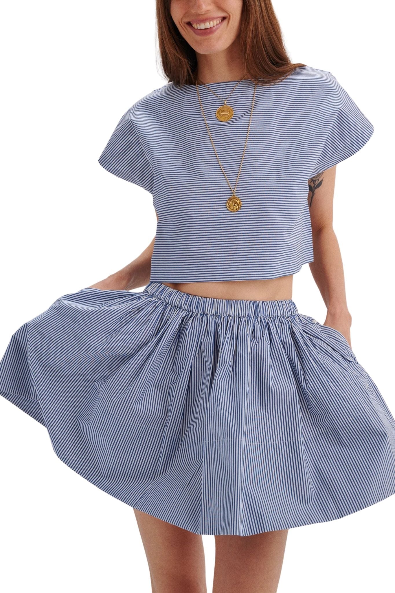 Suzie Kondi Fousta Skirt - Vermillion