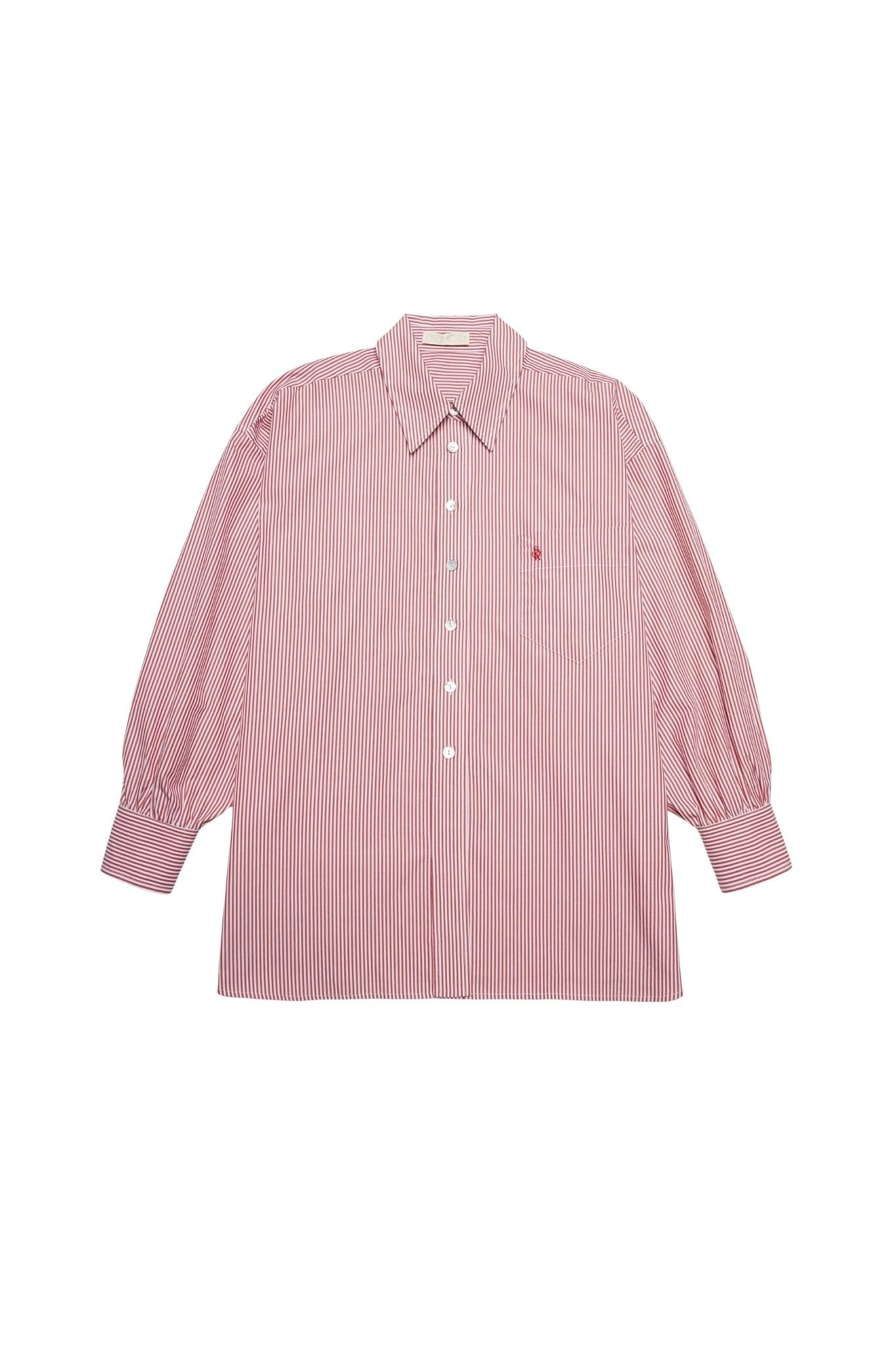 Suzie Kondi Kappa Button-up Shirt - Vermillion