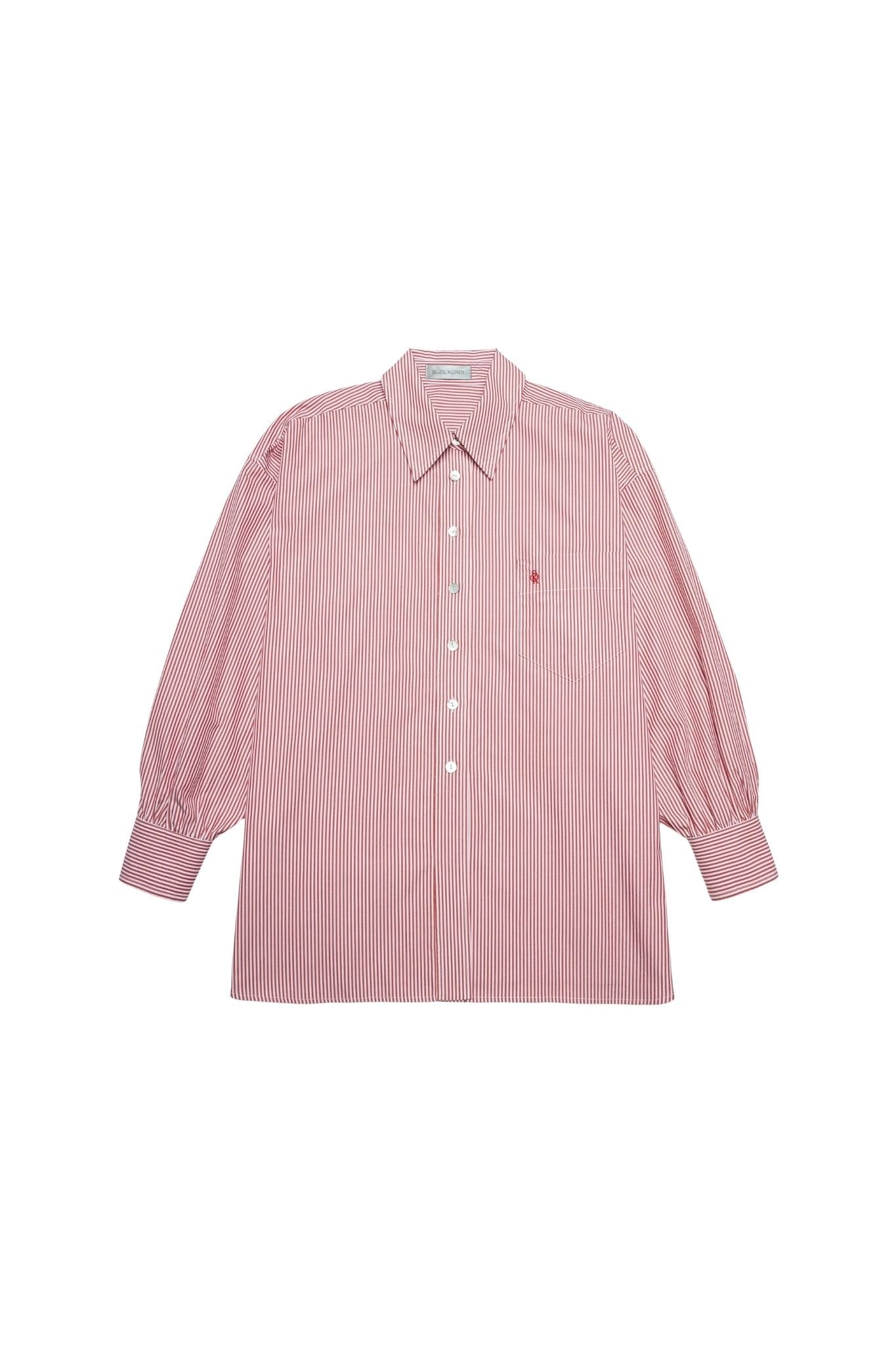 Suzie Kondi Kappa Button - Up Shirt - Vermillion