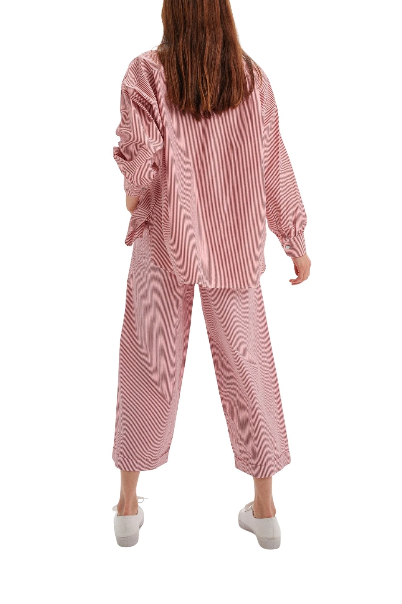 Suzie Kondi Kappa Button - Up Shirt - Vermillion
