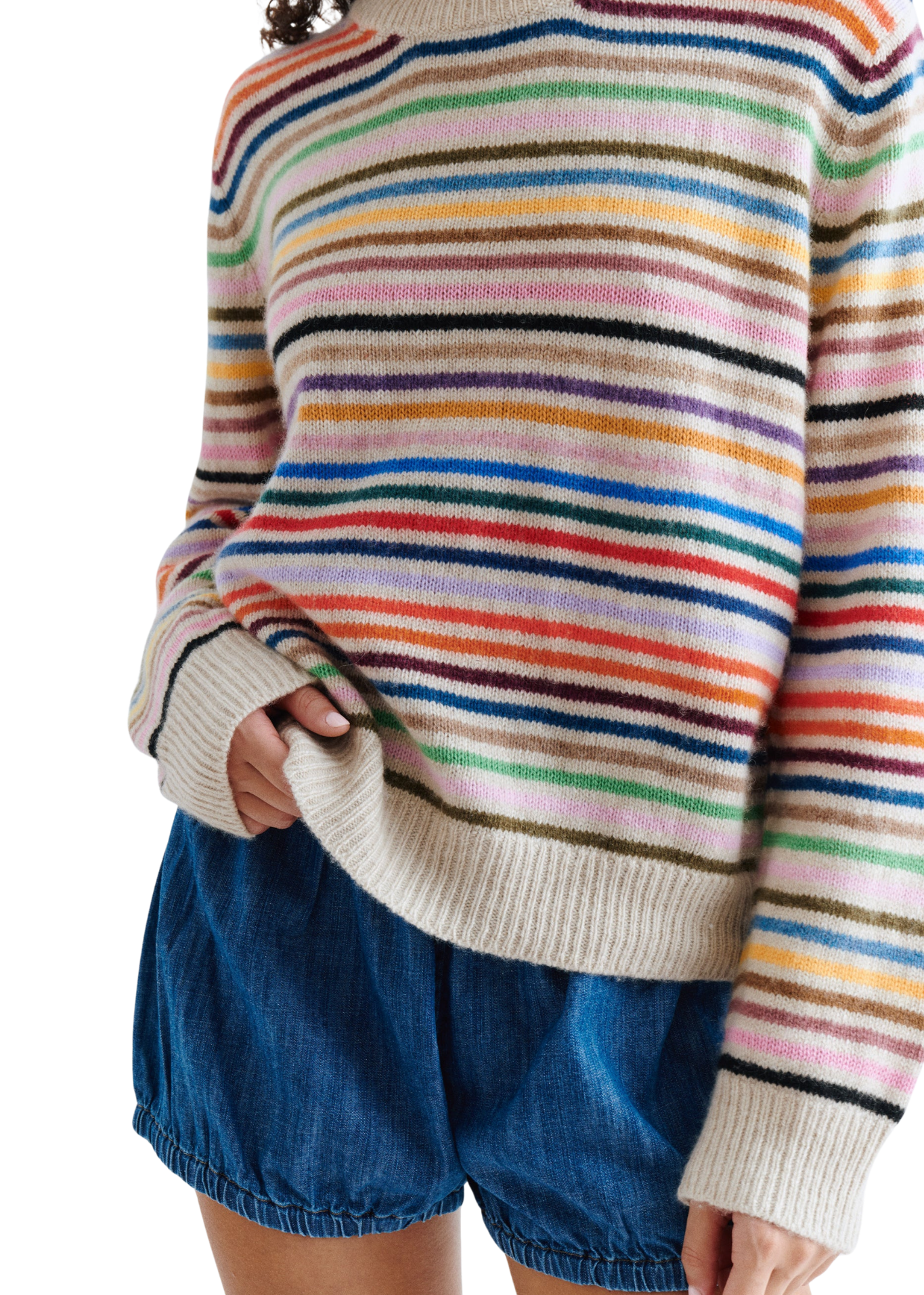 Suzie Kondi Kismet Crew Neck Sweater - Vermillion
