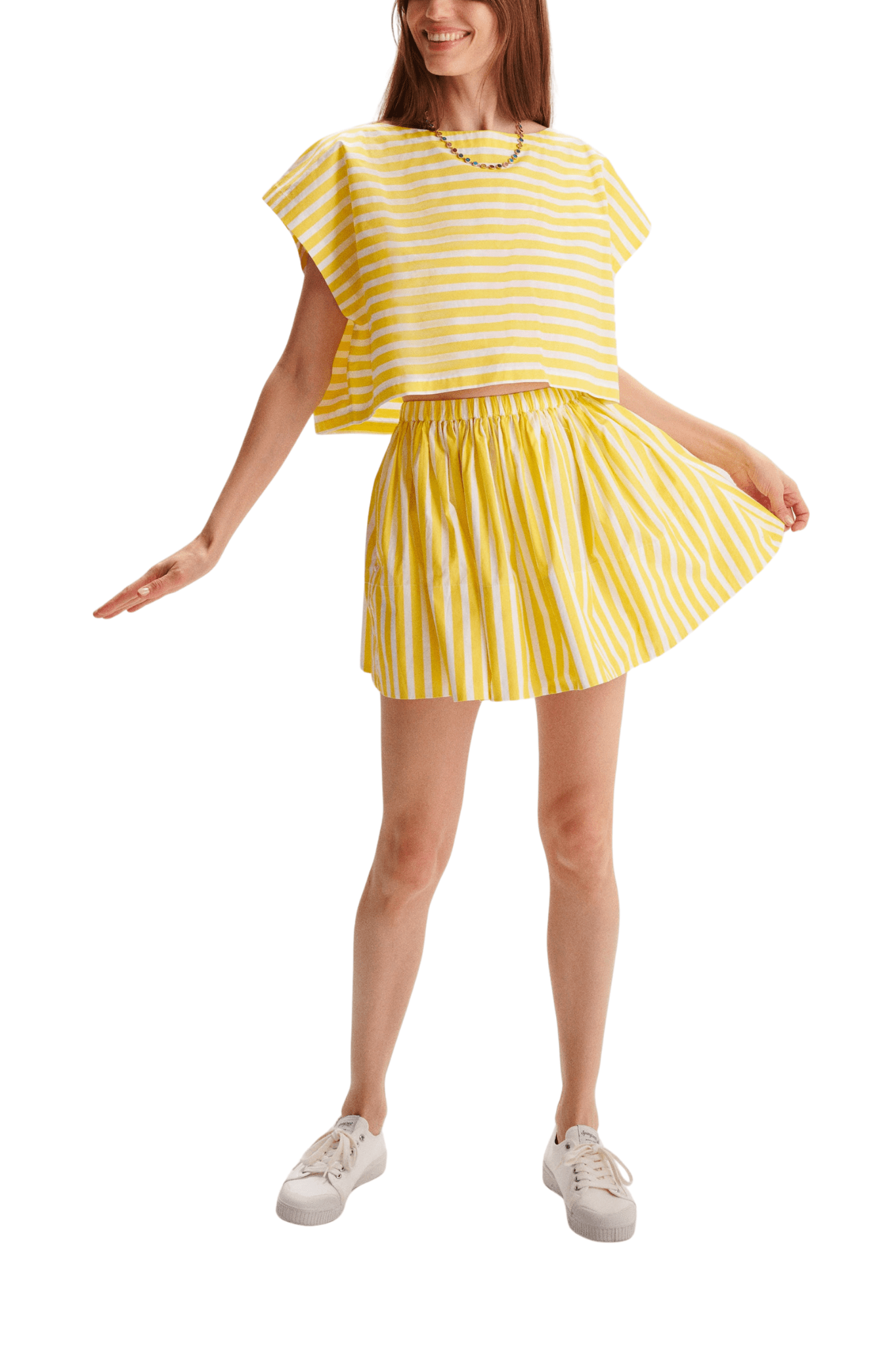 Suzie Kondi Kori Crop Top - Vermillion
