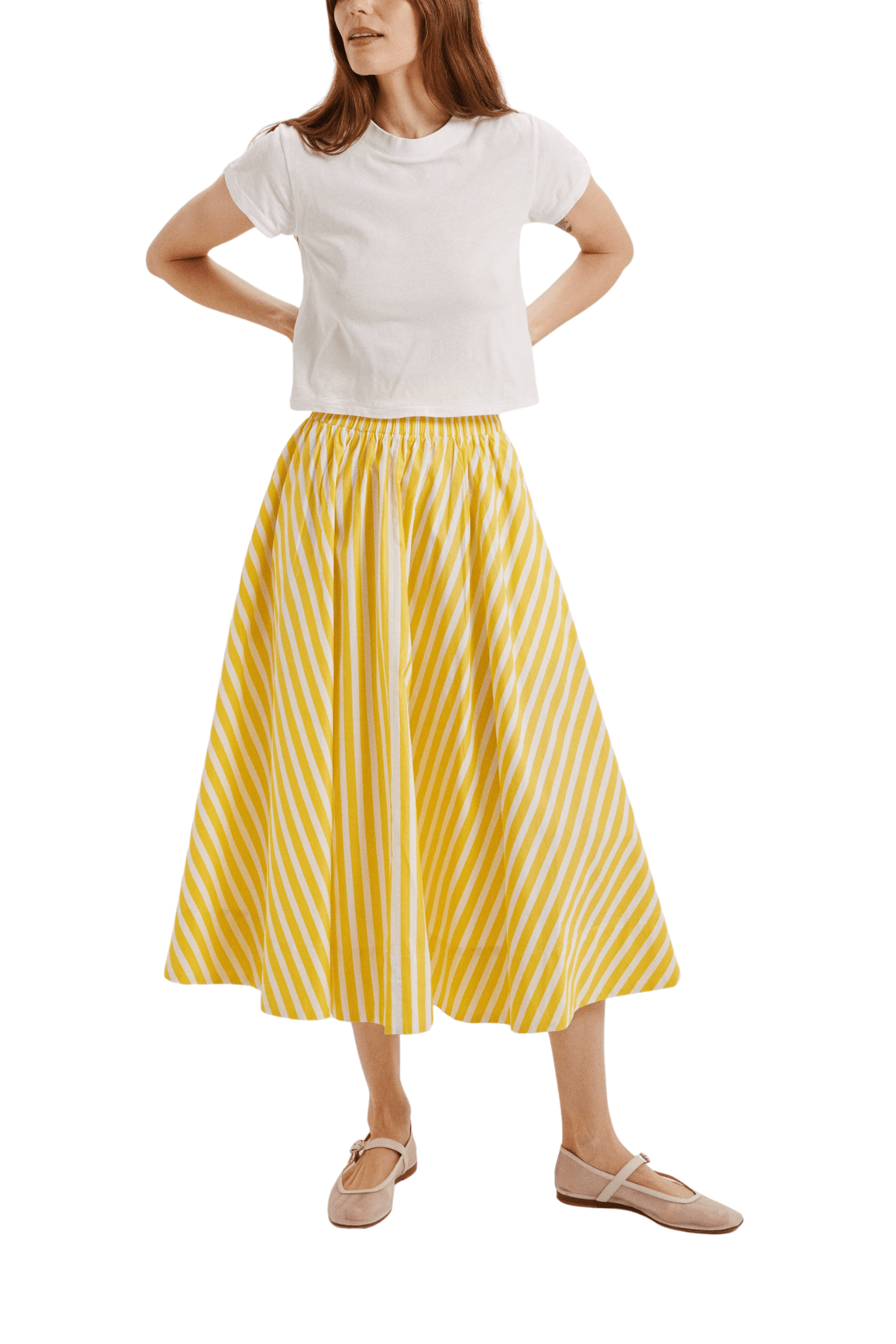 Suzie Kondi Kyria Circle Skirt - Vermillion