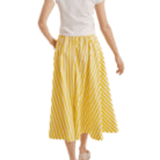 Suzie Kondi Kyria Circle Skirt - Vermillion