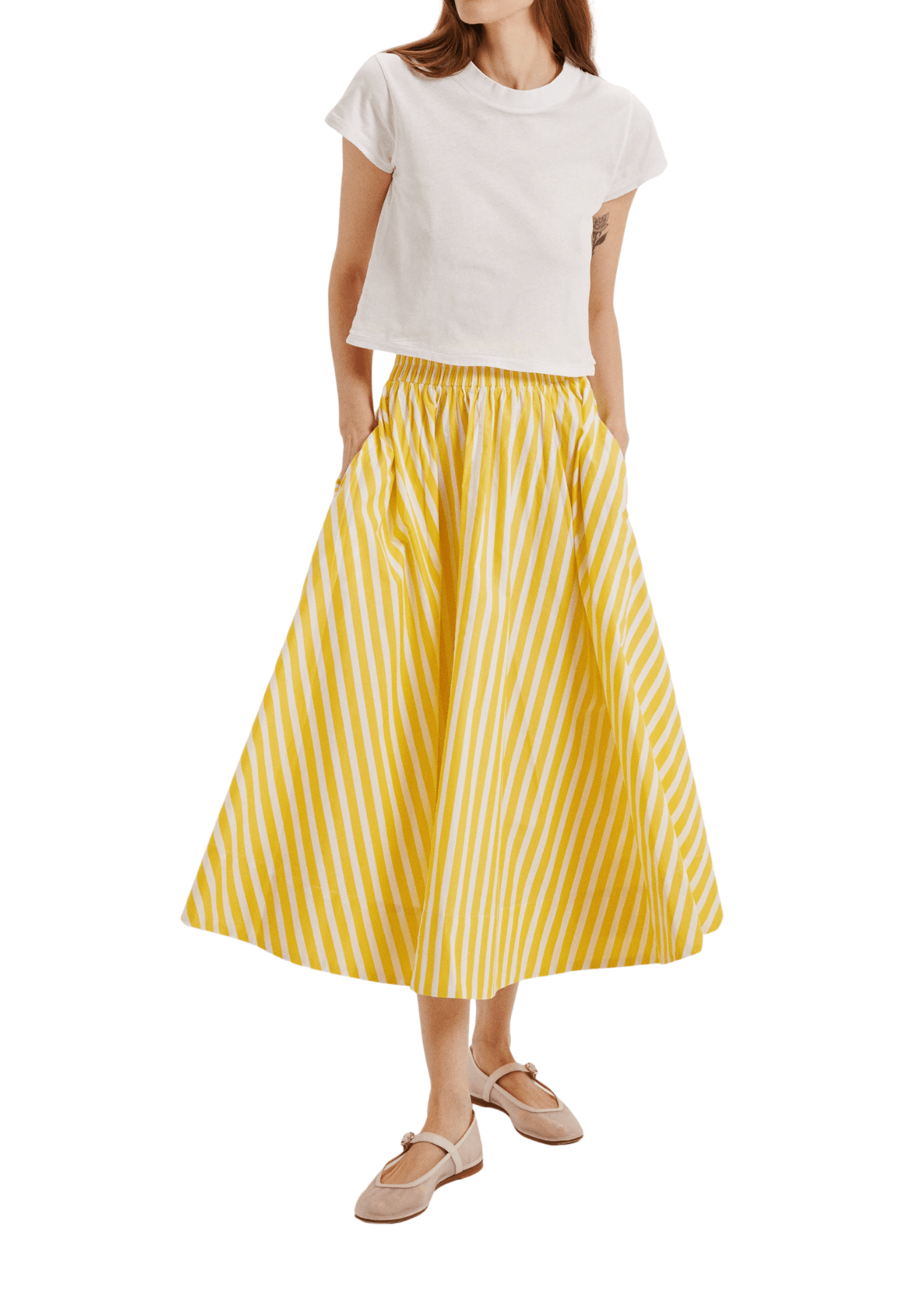 Suzie Kondi Kyria Circle Skirt - Vermillion