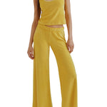 Suzie Kondi Lito Low-Rise Flare Pants - Vermillion