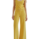 Suzie Kondi Lito Low-Rise Flare Pants - Vermillion