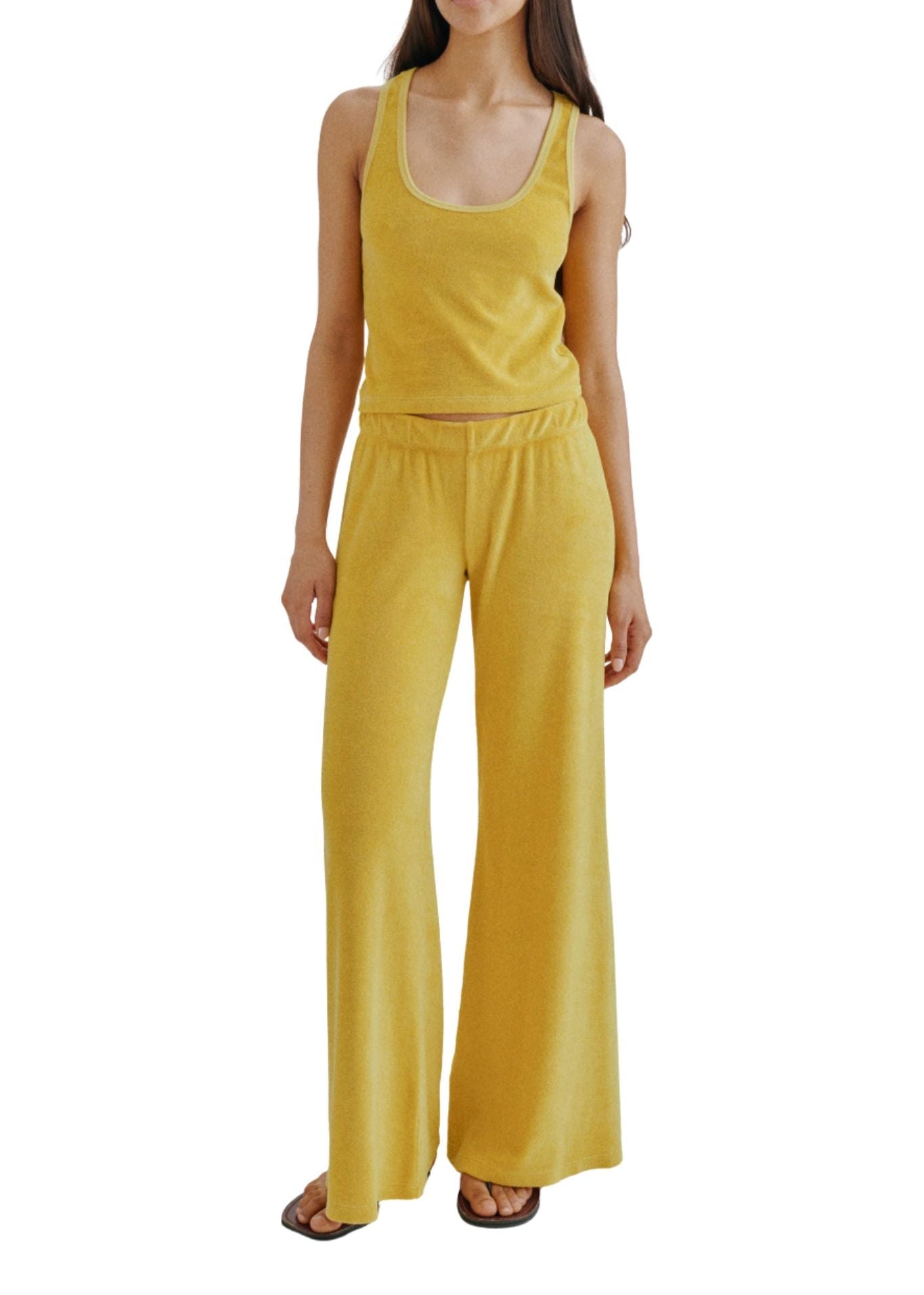 Suzie Kondi Lito Low-Rise Flare Pants - Vermillion