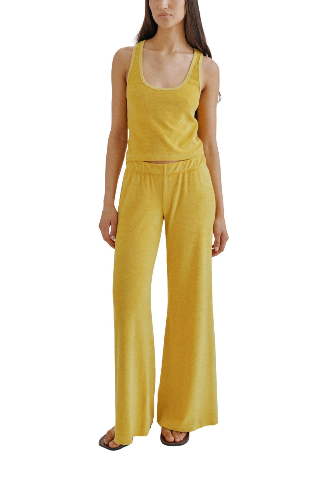 Suzie Kondi Lito Low-Rise Flare Pants - Vermillion