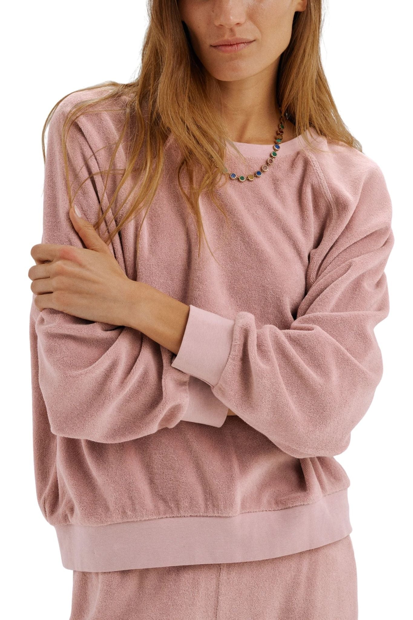 Suzie Kondi Samos Sweatshirt - Vermillion
