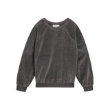 Suzie Kondi Samos Sweatshirt in Velour - Vermillion