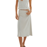 Suzie Kondi Sienna Midi Skirt - Vermillion