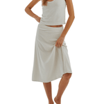 Suzie Kondi Sienna Midi Skirt - Vermillion