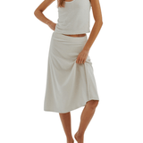 Suzie Kondi Sienna Midi Skirt - Vermillion