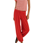 Suzie Kondi Symi Crew Neck Tee - Vermillion