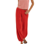 Suzie Kondi Symi Crew Neck Tee - Vermillion
