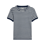 Suzie Kondi Symi Crew Neck Tee - Vermillion