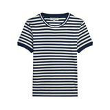Suzie Kondi Symi Crew Neck Tee - Vermillion