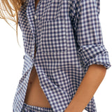 Suzie Kondi Vella Slim Button-up - Vermillion