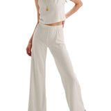 Suzie Kondi Zephyra Flare Pants - Vermillion