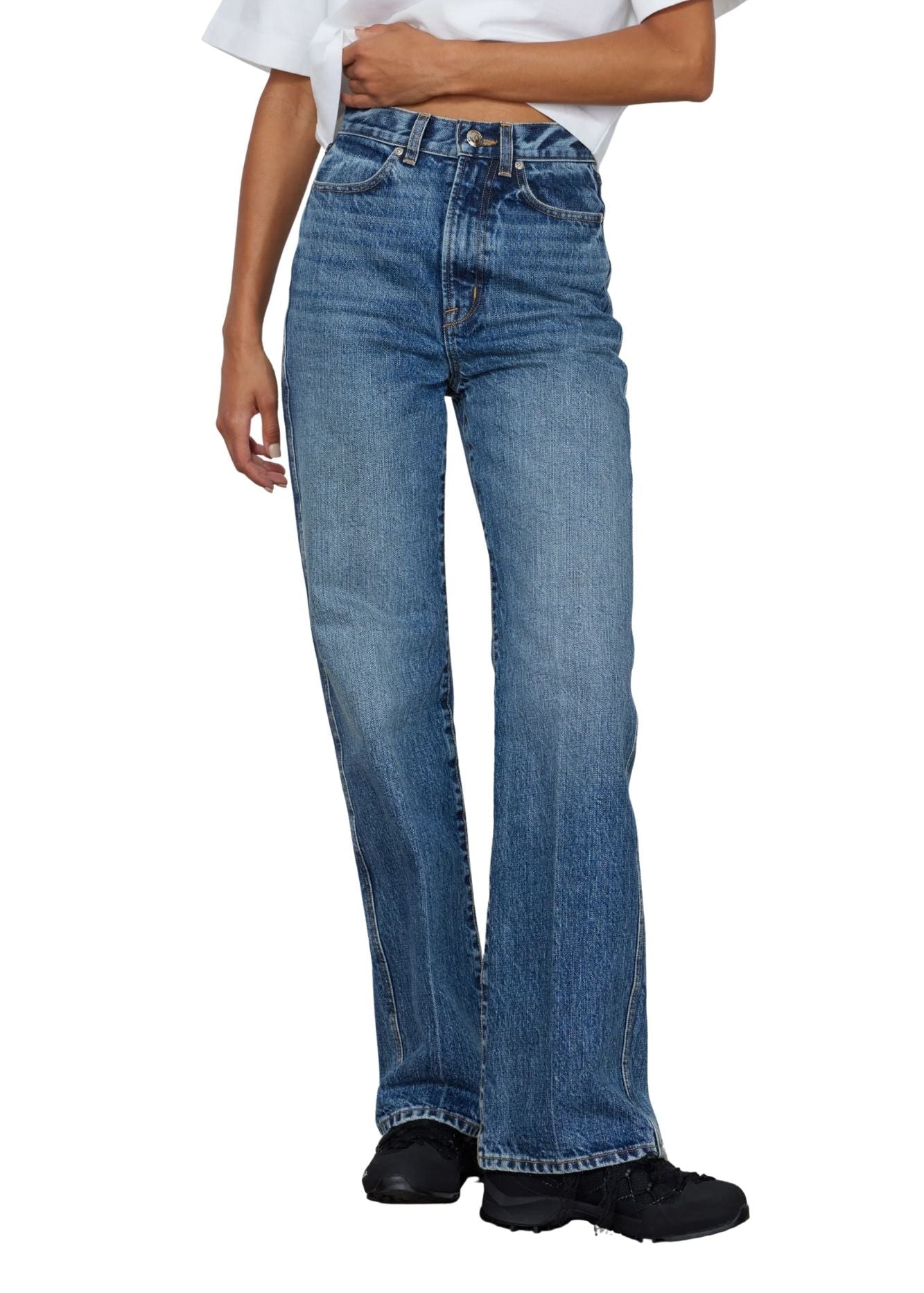 The Quinn Jean - Vermillion