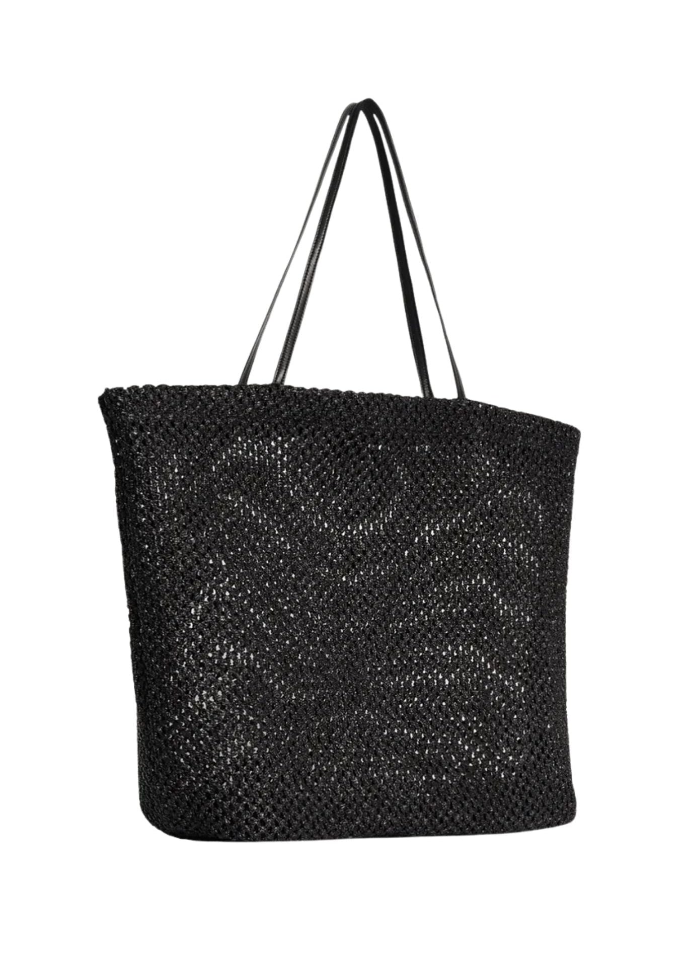 The Row Barn Tote Raffia - Vermillion