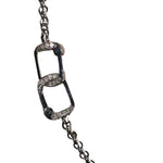 The Woods 22" Silver Skinny Chain - Vermillion