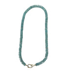 The Woods Amazonite Necklace V1419 - Vermillion