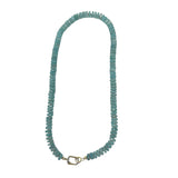 The Woods Amazonite Necklace V1419 - Vermillion