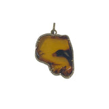 The Woods Amber Pendant V1412 - Vermillion