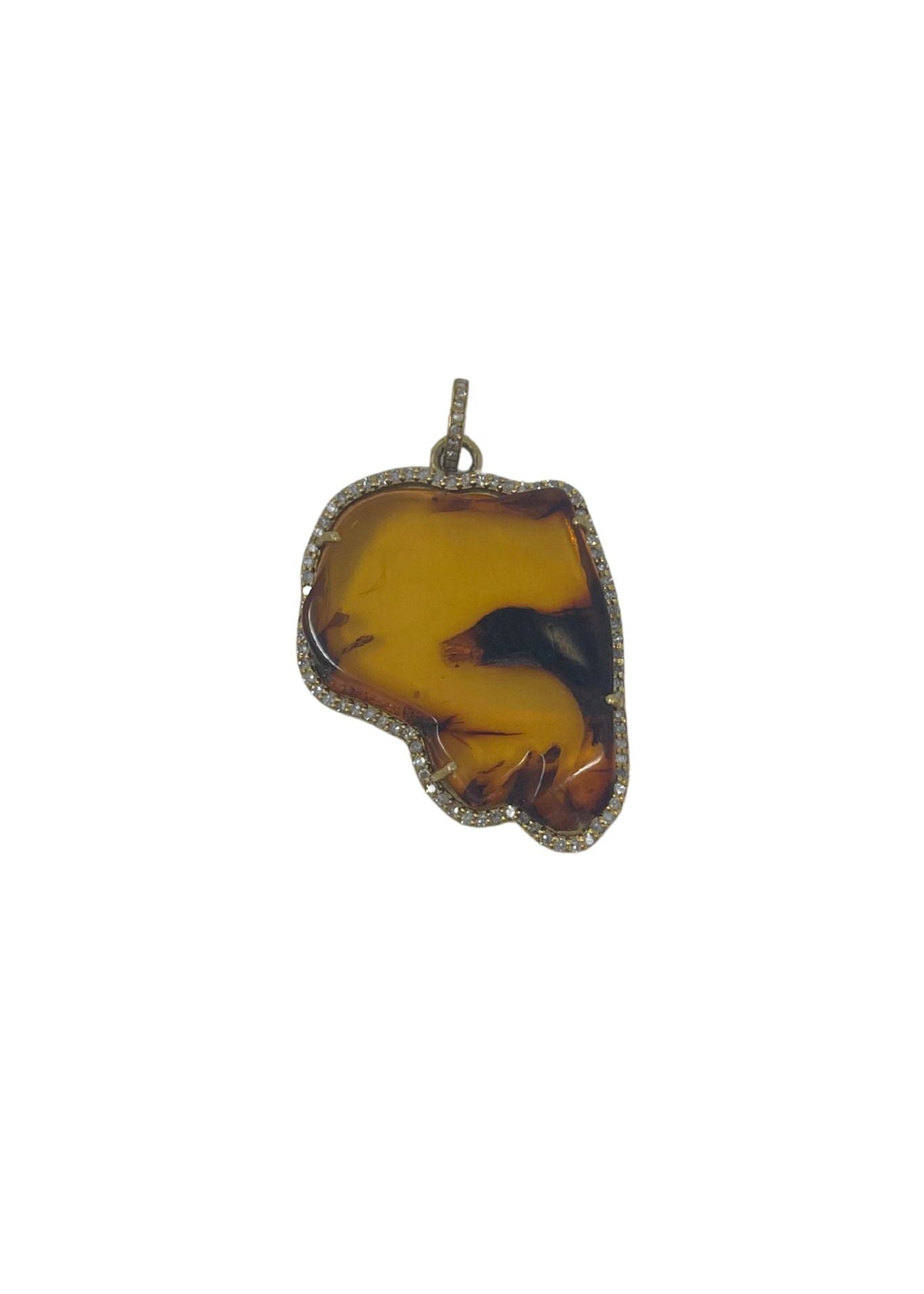 The Woods Amber Pendant V1412 - Vermillion