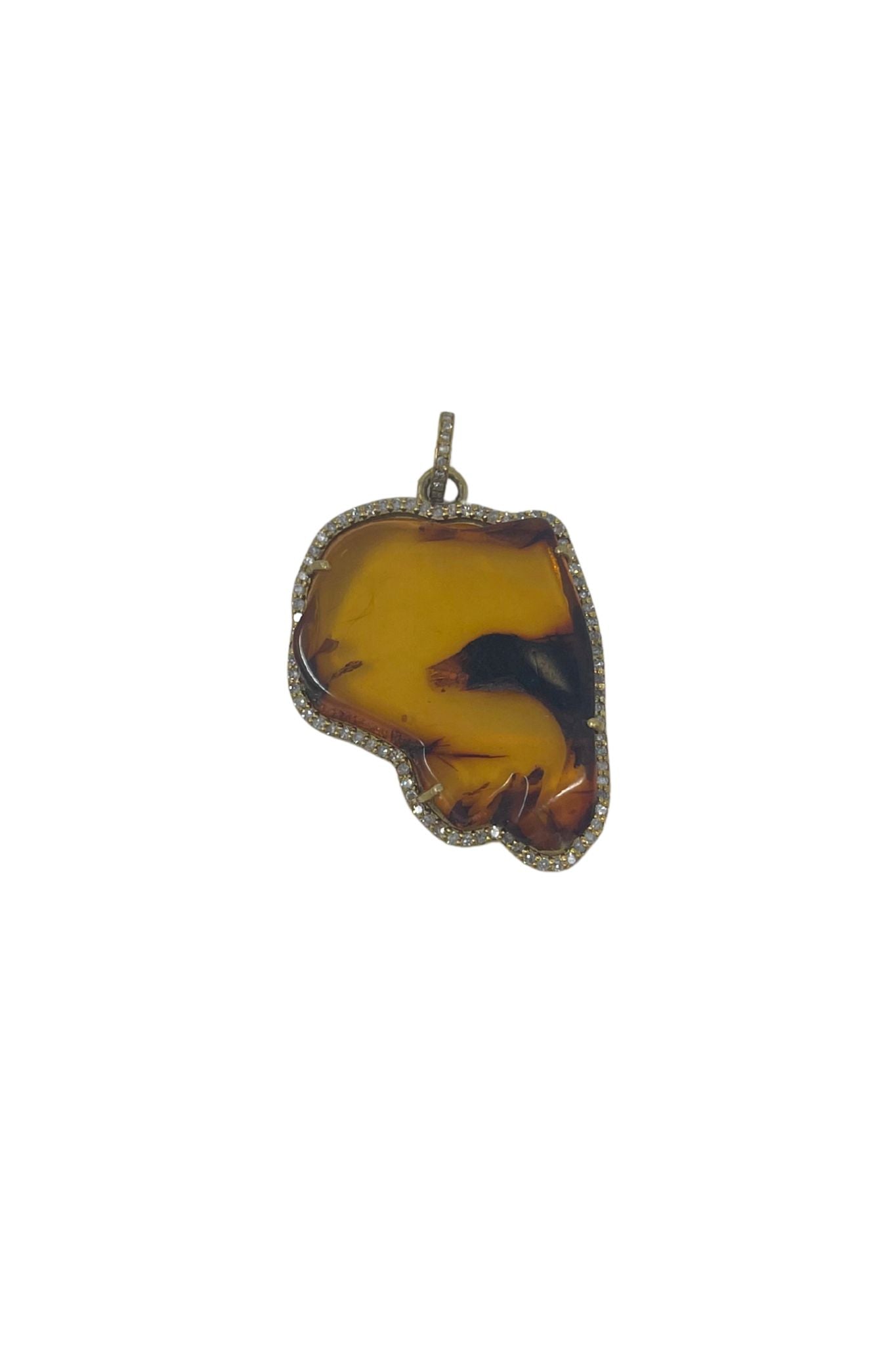 The Woods Amber Pendant V1412 - Vermillion