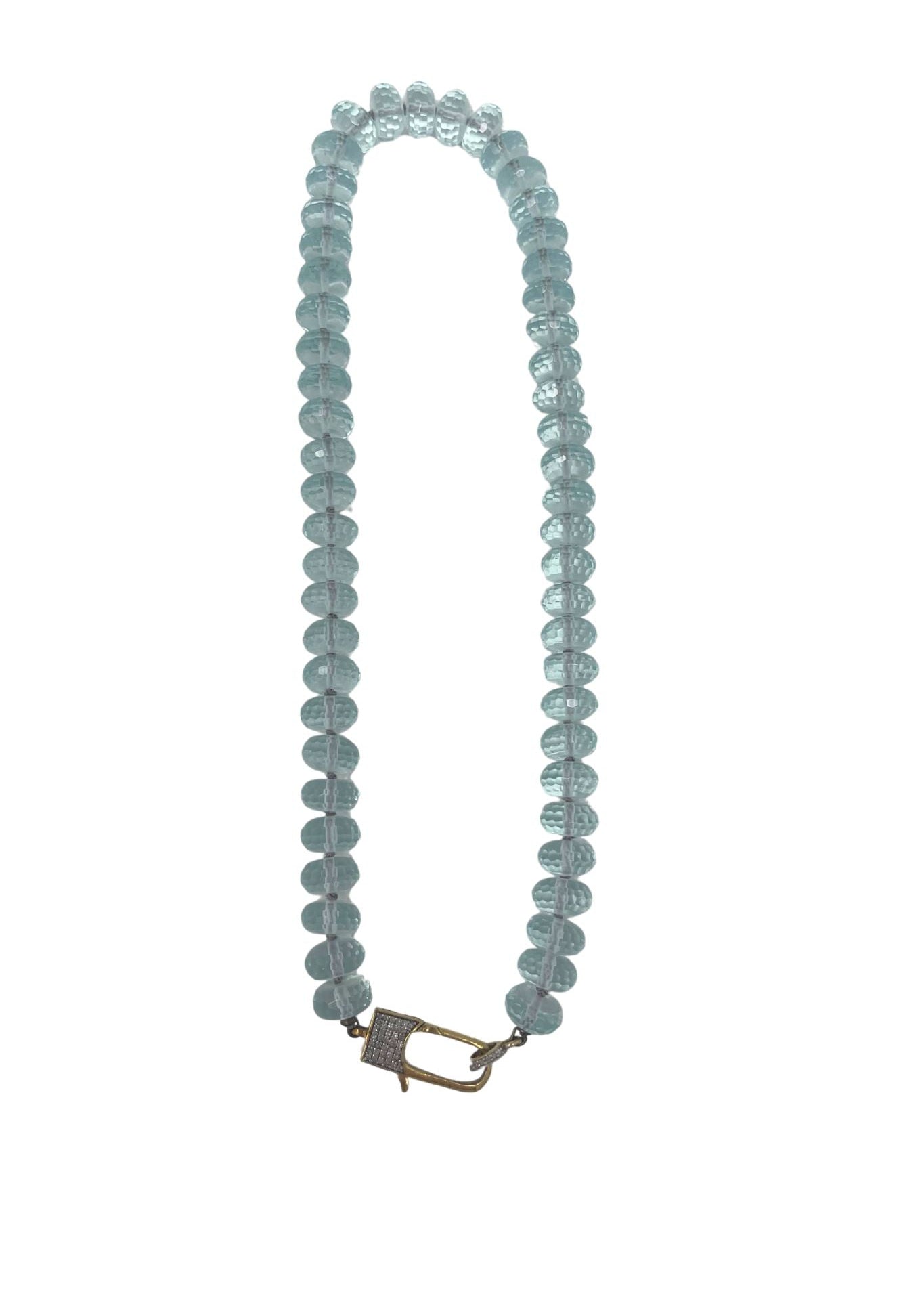 The Woods Blue Topaz Necklace V1423 - Vermillion