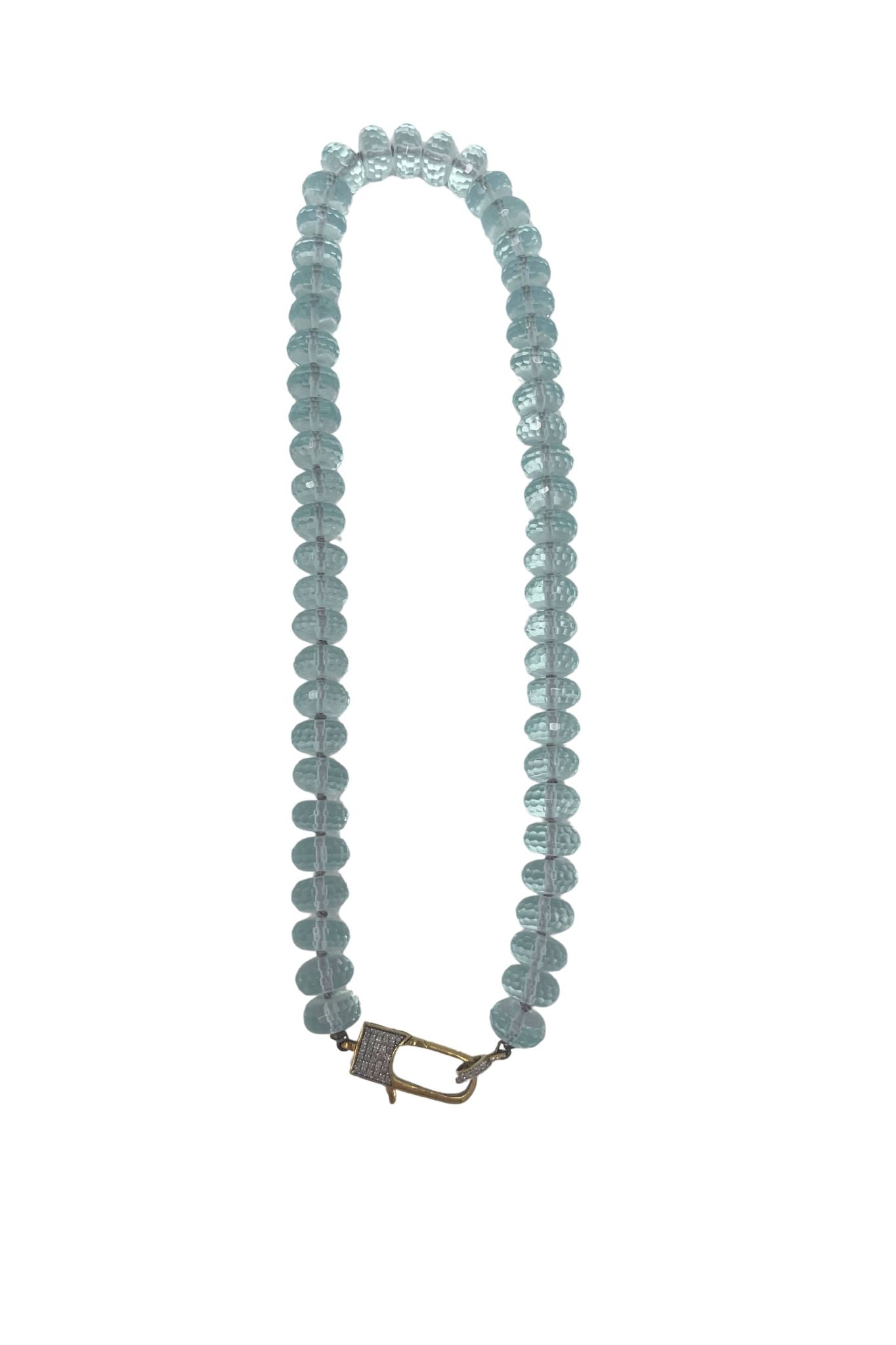 The Woods Blue Topaz Necklace V1423 - Vermillion